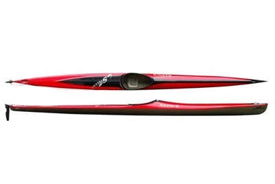 Kayak de carreras multideporte para rápidos y aguas tranquilas